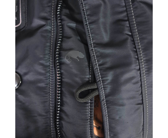 Зимова куртка Аляска чоловіча чорна N-3B Top Gun Black, Розмір: 62-60 (XXL), зображення 28