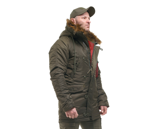 Куртка Аляска зимняя Slim Fit N-3B Tundra, Розмір: 56-58 (XL), зображення 6 Куртка Аляска зимняя Slim Fit N-3B Tundra, Розмір: 56-58 (XL), зображення 6