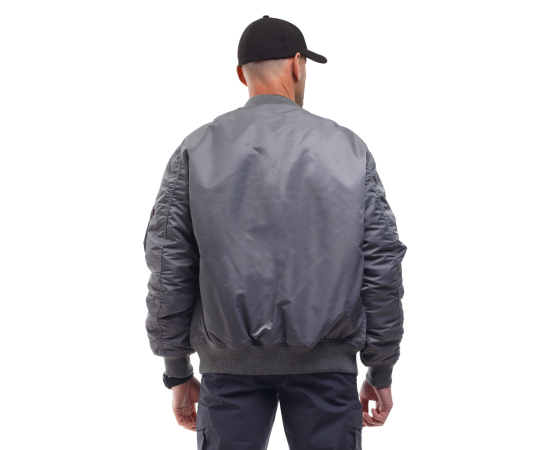 Куртка MA-1 Gen 2 Grey, Розмір: 44-46 (S), зображення 5 Куртка MA-1 Gen 2 Grey, Розмір: 44-46 (S), зображення 5