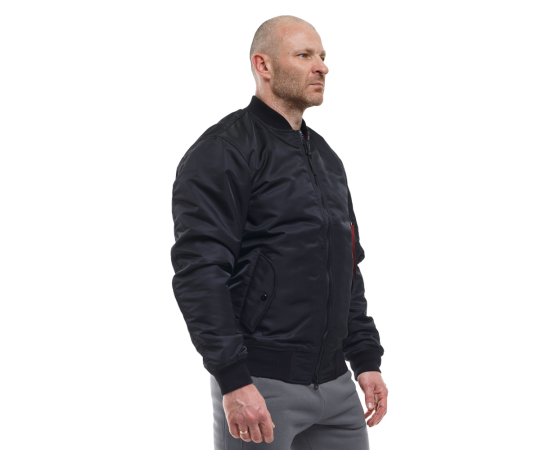 Демісезонна куртка бомбер чоловіча чорна MA-1 Gen 2  Black, Розмір: 56-58 (XL), зображення 7