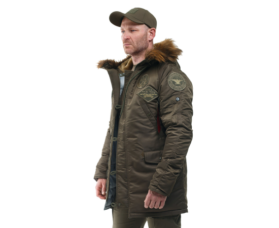 Куртка Аляска зимова N-3B slim Tundra Top Gun, Розмір: 40-42 (XS), зображення 5