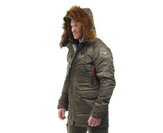 Куртка Аляска зимова N-3B slim Tundra Top Gun, Розмір: 44-46 (S), зображення 7