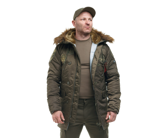 Куртка Аляска зимова N-3B slim Tundra Top Gun, Розмір: 56-58 (XL), зображення 10