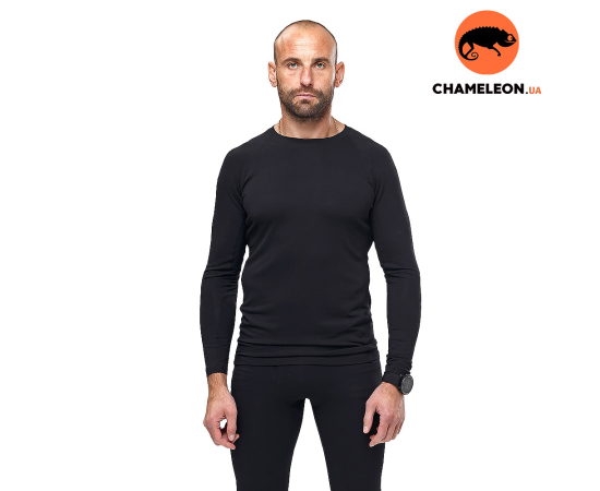 Термобелье мужское черное Rayon Black комплект, Размер: 44-46 (S)