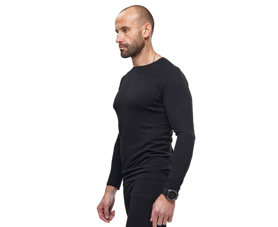 Термобелье мужское черное Rayon Black комплект, Размер: 44-46 (S), фото 2