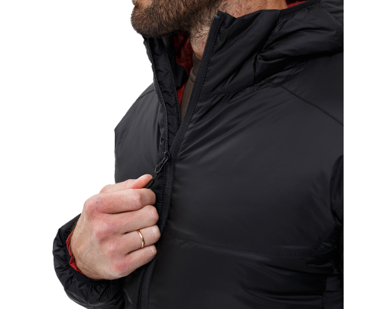 Мужская куртка черная с капюшоном Dufour Black, Размер: 60-62 (XXL), фото 10