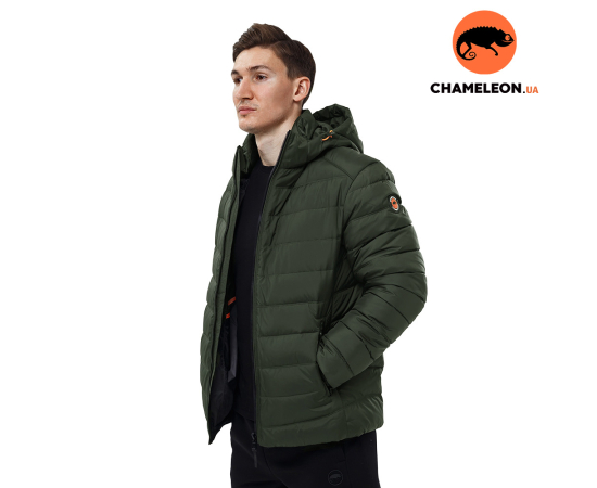 Мужская куртка олива с капюшоном Proxima Olive, Размер: 60-62 (XXL)