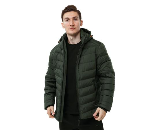 Чоловіча куртка олива з капюшоном Proxima Olive, Розмір: 56-58 (XL), зображення 2 Чоловіча куртка олива з капюшоном Proxima Olive, Розмір: 56-58 (XL), зображення 2