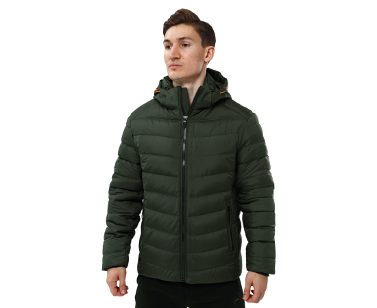 Мужская куртка олива с капюшоном Proxima Olive, Размер: 52-54 (L), фото 4