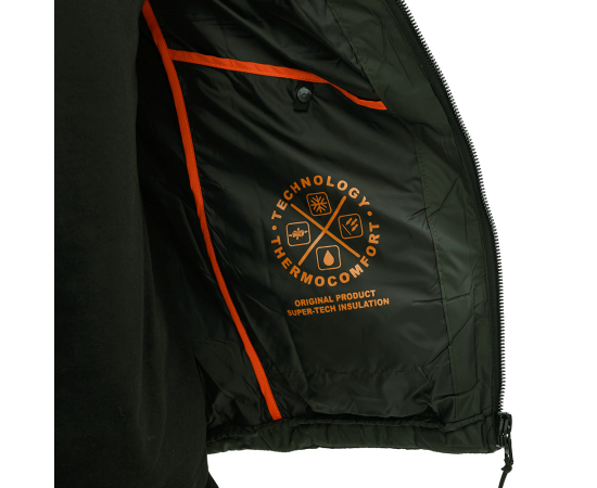 Мужская куртка олива с капюшоном Proxima Olive, Размер: 52-54 (L), фото 11