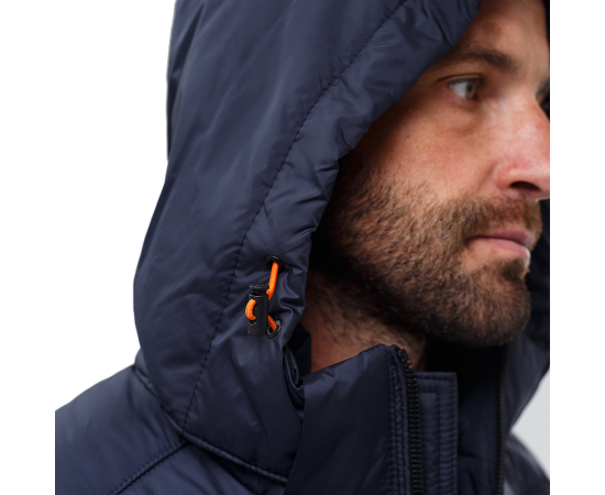 Синяя мужская куртка спортивная с капюшоном Proxima Navy, Размер: 44-46 (S), фото 11