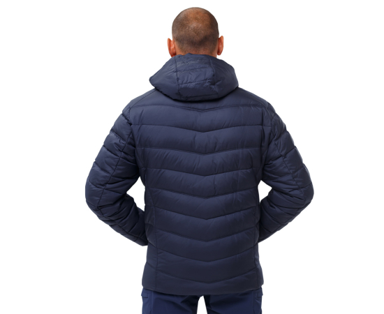Синяя мужская куртка спортивная с капюшоном Proxima Navy, Размер: 60-62 (XXL), фото 7