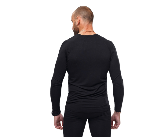 Термобiлизна чоловіча чорна Rayon Black комплект, Розмір: 48-50 (M), зображення 3