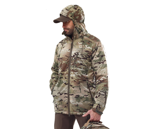 Військова куртка з капюшоном Weisshorn Multicam Original, Розмір: 62-60 (XXL), зображення 3