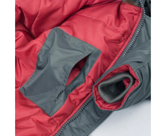 Серая мужская куртка Аляска Slim Fit N-3B Gray удлиненная, Размер: 44-46 (S), фото 23