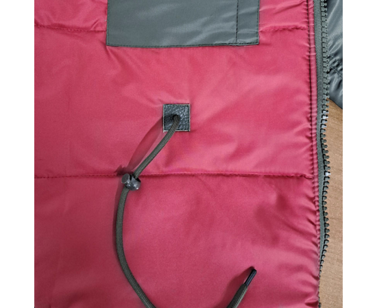 Сіра чоловіча куртка Аляска Slim Fit N-3B Gray подовжена, Розмір: 48-50 (M), зображення 25