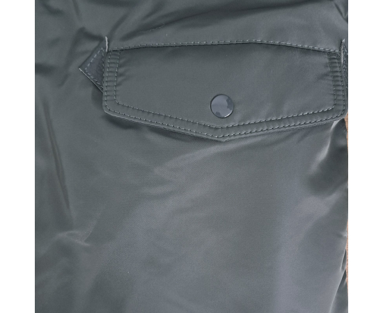 Сіра чоловіча куртка Аляска Slim Fit N-3B Gray подовжена, Розмір: 40-42 (XS), зображення 20