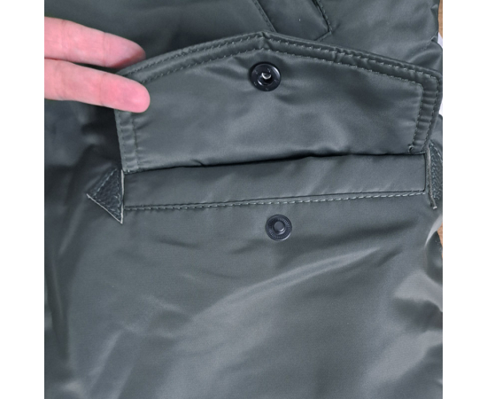 Серая мужская куртка Аляска Slim Fit N-3B Gray удлиненная, Размер: 52-54 (L), фото 21 Серая мужская куртка Аляска Slim Fit N-3B Gray удлиненная, Размер: 52-54 (L), фото 21