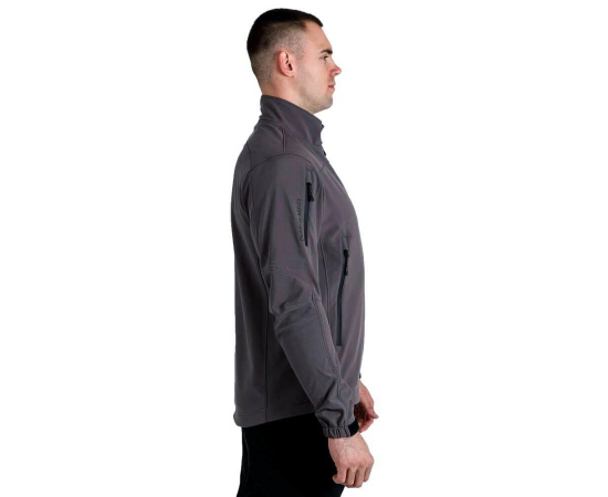 Мужская демисезонная куртка Soft Shell Intruder Gray, Размер: 52-54 (L), фото 3