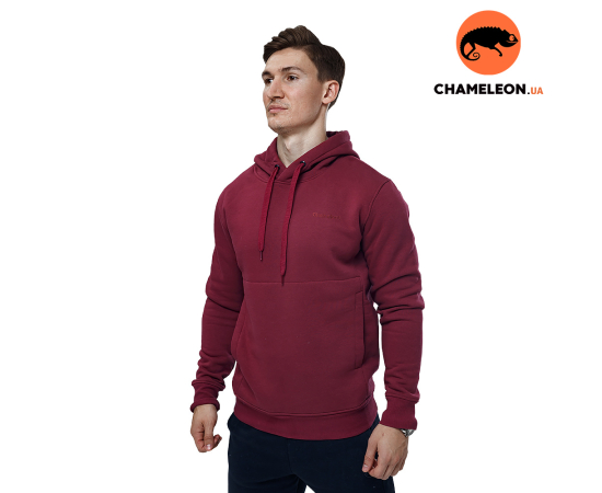 Бордовое худи мужское Anorak warm Gen2 Burgundy, Размер: 52-54 (L)