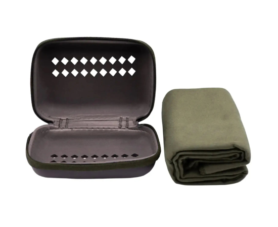 Полотенце из микрофибры Tribe Pocket Towel 50х100 см Army Green, фото 3
