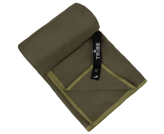 Полотенце из микрофибры Tribe Pocket Towel 50х100 см Army Green, фото 8