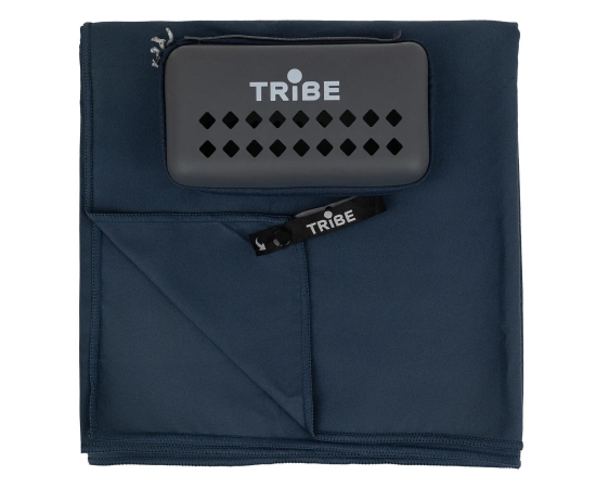 Полотенце из микрофибры Tribe Pocket Towel 40х80 см Navy, фото 7