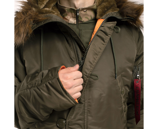 Куртка Аляска зимняя N-3B Tundra, Размер: 40-42 (XS), фото 13