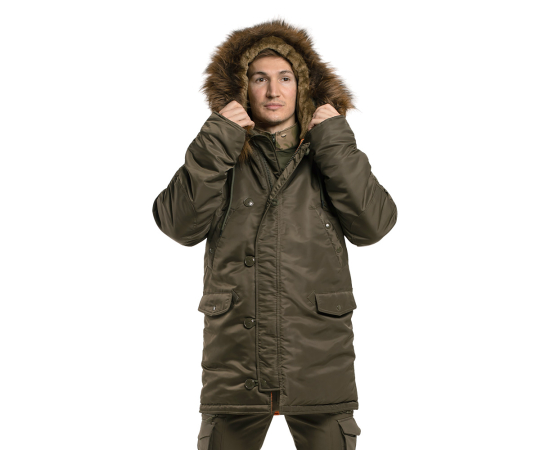 Куртка Аляска зимняя N-3B Tundra, Размер: 44-46 (S), фото 3