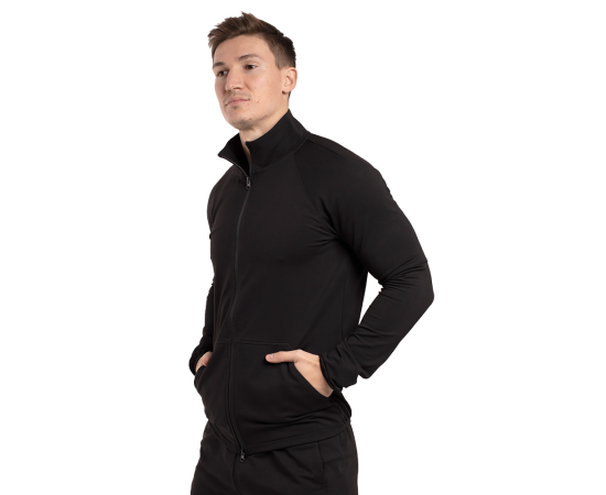 Летняя спортивная трикотажная кофта Agile Black, Размер: 56-58 (XL), фото 4