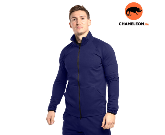 ​Літня спортивна трикотажна кофта Agile Navy, Розмір: 62-60 (XXL)