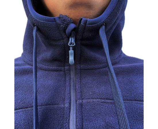 Чоловіча флісова куртка з капюшоном Viking Navy, Розмір: 48-50 (M), зображення 7