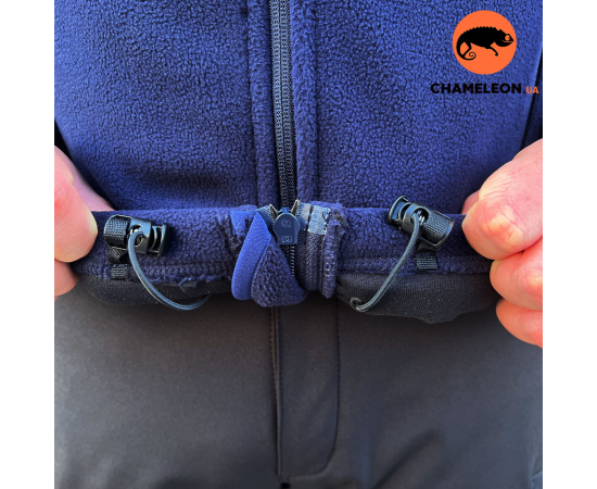 Чоловіча флісова куртка з капюшоном Viking Navy, Розмір: 48-50 (M), зображення 8