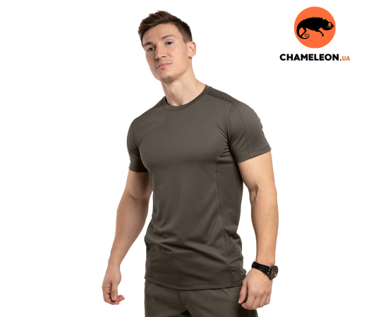 Чоловіча футболка олива Hybrid Olive, Розмір: 56-58 (XL)