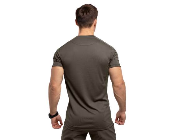 Мужская футболка олива Hybrid Olive, Размер: 60-62 (XXL), фото 4