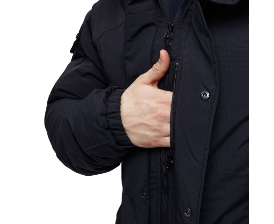 Куртка зимова чоловіча тактична чорна Mont Blanc Gen3 Black, Розмір: 62-60 (XXL), зображення 12 Куртка зимова чоловіча тактична чорна Mont Blanc Gen3 Black, Розмір: 62-60 (XXL), зображення 12
