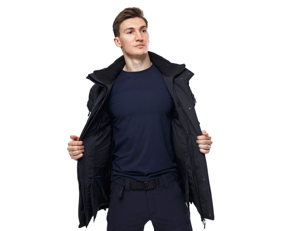 Куртка зимова чоловіча тактична чорна Mont Blanc Gen3 Black, Розмір: 62-60 (XXL), зображення 6 Куртка зимова чоловіча тактична чорна Mont Blanc Gen3 Black, Розмір: 62-60 (XXL), зображення 6