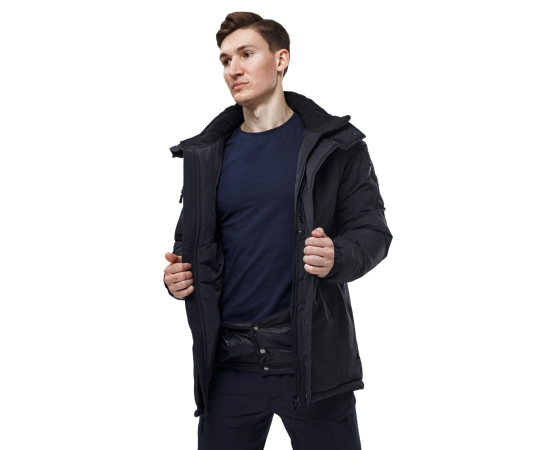 Куртка зимова чоловіча тактична чорна Mont Blanc Gen3 Black, Розмір: 62-60 (XXL), зображення 7 Куртка зимова чоловіча тактична чорна Mont Blanc Gen3 Black, Розмір: 62-60 (XXL), зображення 7