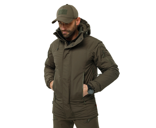 Куртка зимова чоловіча Mont Blanc Gen 3 Olive, Розмір: 44-46 (S), зображення 3 Куртка зимова чоловіча Mont Blanc Gen 3 Olive, Розмір: 44-46 (S), зображення 3