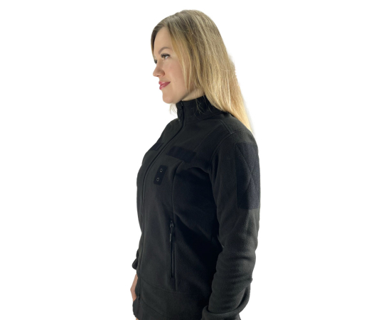 Кофта Power Fleece woman Black, Розмір: 52 (XXL), зображення 2