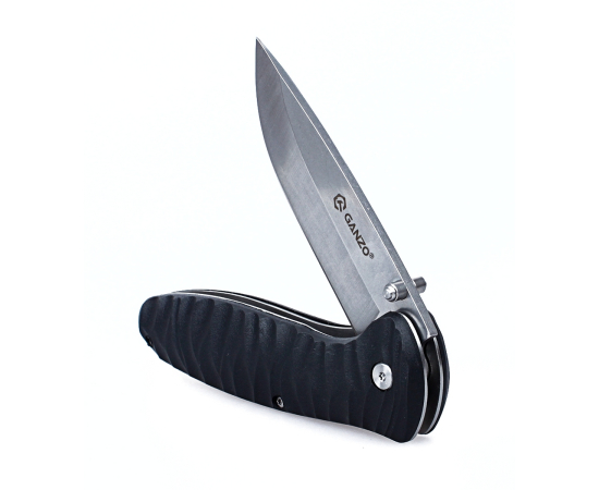 Нож складной Ganzo G6252-BK чорн, фото 3