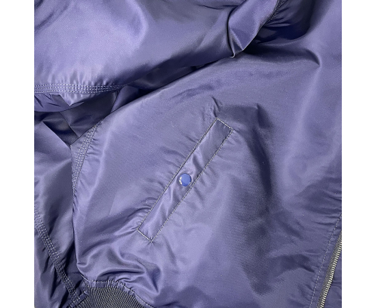 Куртка MA-1 light Navy, Розмір: 62-60 (XXL), зображення 7 Куртка MA-1 light Navy, Розмір: 62-60 (XXL), зображення 7
