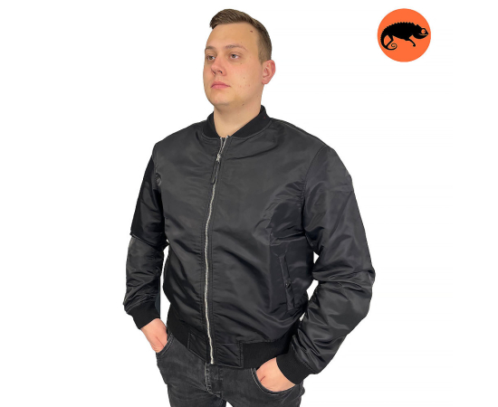 Куртка MA-1 light Black, Размер: 48-50 (M)