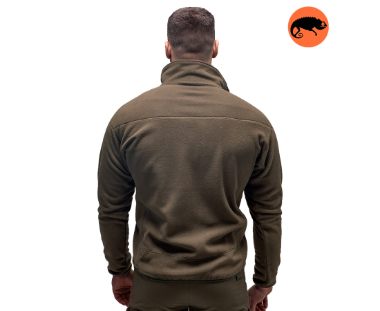Кофта Power Fleece Olive, Розмір: 44-46 (S), зображення 4
