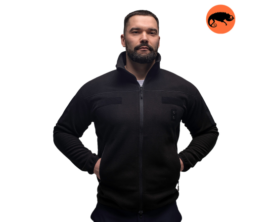 Кофта Power Fleece Black, Размер: 44-46 (S)