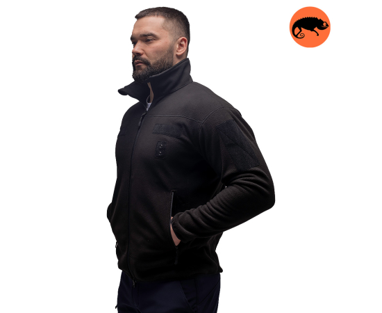 Кофта Power Fleece Black, Розмір: 52-54 (L), зображення 2