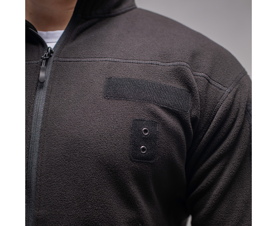Кофта Power Fleece Black, Розмір: 48-50 (M), зображення 4