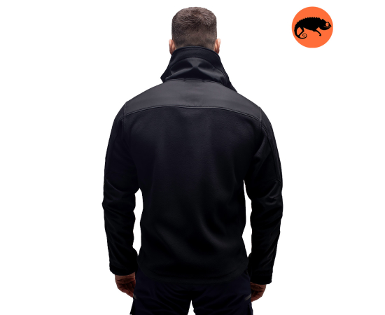 Кофта Stalker fleece Black, Розмір: 62-60 (XXL), зображення 3