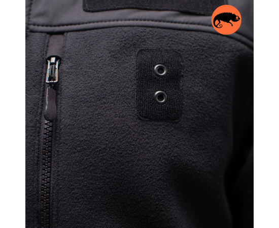 Кофта Stalker fleece Black, Розмір: 62-60 (XXL), зображення 6