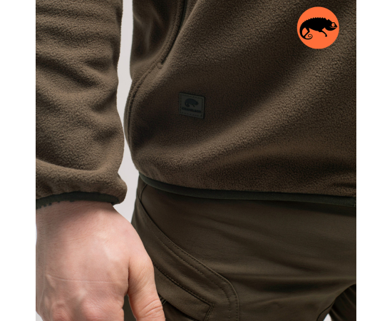 Демисезонная мужская флисовая кофта Stratus Olive, Размер: 56-58 (XL), фото 5